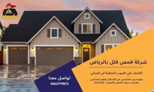 شركة فحص فلل بالرياض